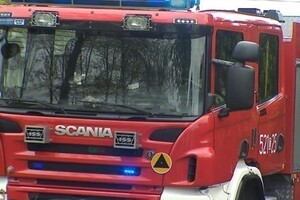В Польше полностью сгорел отель с украинскими заробитчанами 
