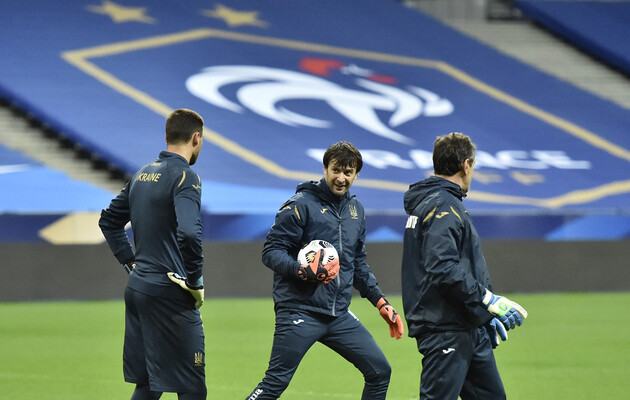 Шовковский тренируется с командой