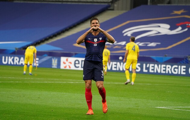 Жиру оформил дубль