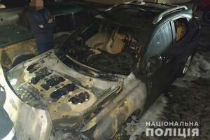 На Харківщині спалили автомобіль кандидата в мери 