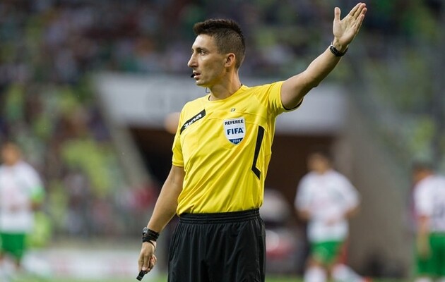 Гиль - главный арбитр матча Украина - Испания