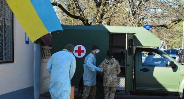 В рядах Вооруженных сил Украины за сутки 95 новых случаев COVID-19
