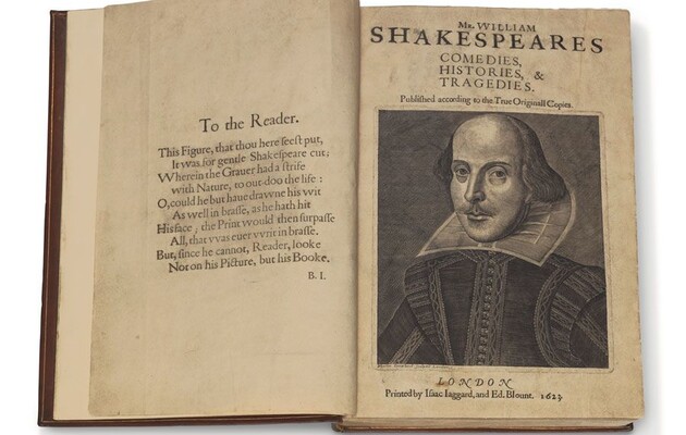 В Нью-Йорке продали первый сборник пьес Шекспира за $10 млн 