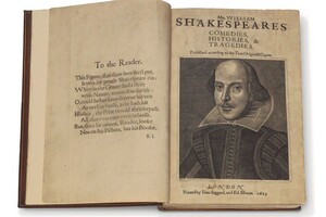 В Нью-Йорке продали первый сборник пьес Шекспира за $10 млн 
