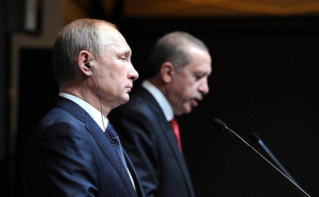 Путин заявил, что ему не интересна позиция Эрдогана по Крыму