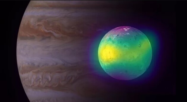 Вулкани зіграли важливу роль у формуванні атмосфери Іо