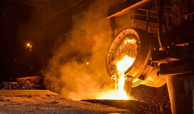 Украина опустилась на 13 место в мире по производству стали
