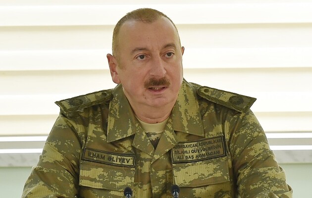 Алієв назвав умову закінчення бойових дій в Карабаху — все залежить від Вірменії
