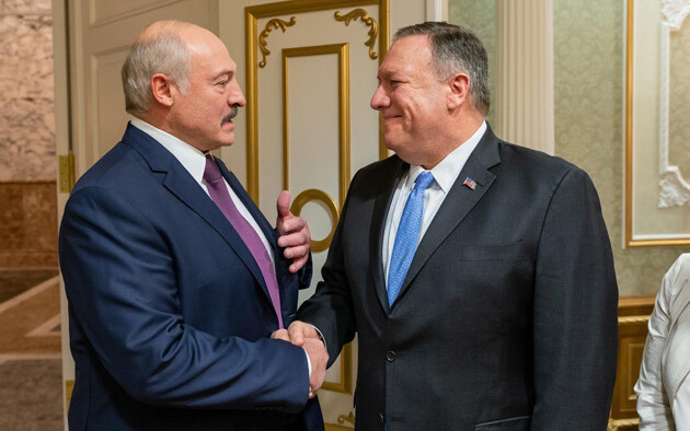 Помпео обсудил с Лукашенко ситуацию в Беларуси и мире