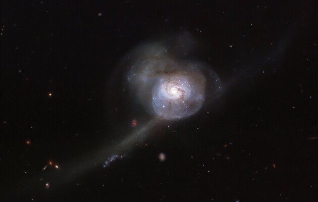 «Хаббл» показал результат столкновения двух галактик