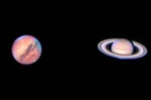 Телескоп ESO сделал снимки Марса, Юпитера и Сатурна