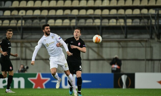 "Заря" снова не смогла набрать очки в группе Лиги Европы