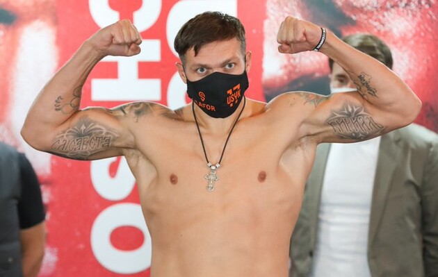 Чісора виявився важчим за Усика на 17 кг