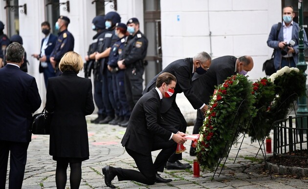 В Австрії оголосили триденний траур після теракту в Відні 