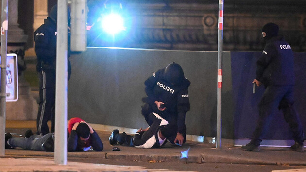 Теракт у Відні: 14 осіб затримано