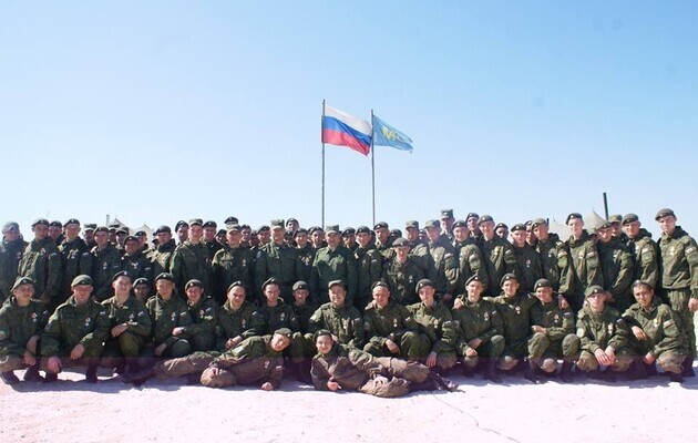 Российские военные разместились в районе операции в Нагорном Карабахе