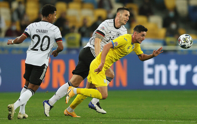 Україна вдома програла Німеччині з рахунком 1:2