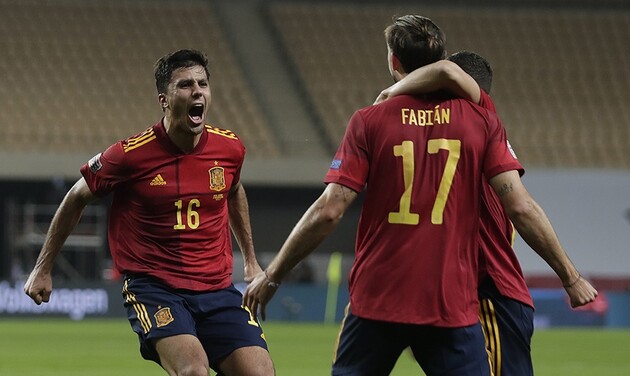 Испания вышла в плей-офф Лиги наций