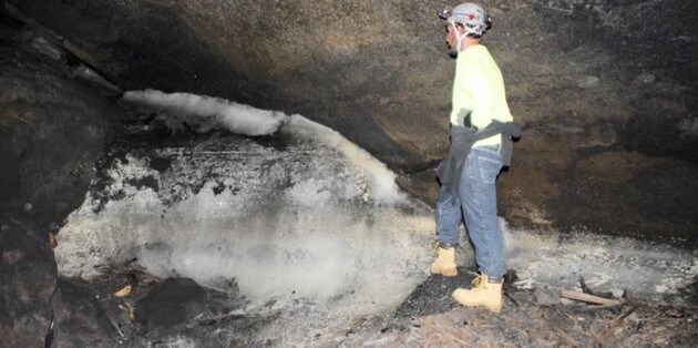 Стародавні індіанці розтоплювали лід для отримання води