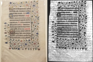 Студенты обнаружили скрытый текст на манускрипте XV века