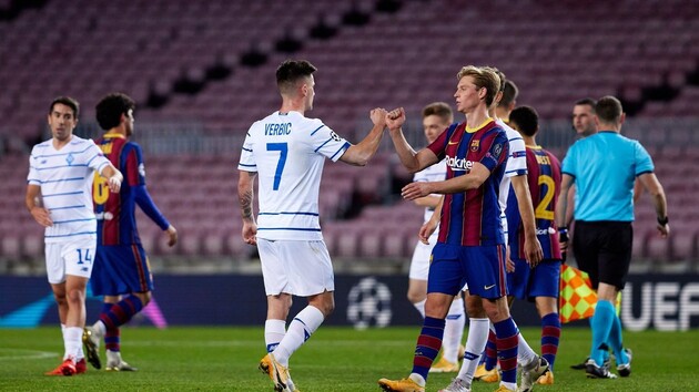 "Барселона" обіграла "Динамо" вдома з рахунком 2:1