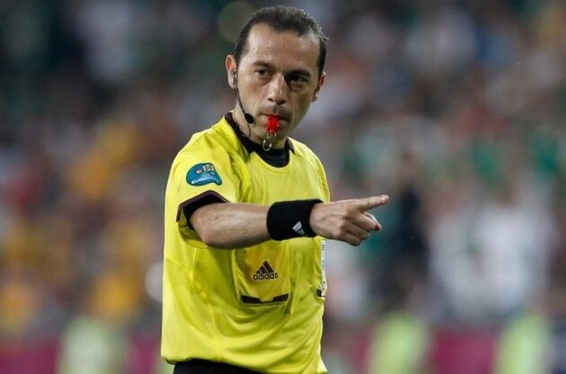  Чакир обслужить матч "Боруссія" - "Шахтар"