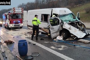 В Словакии разбился микроавтобус с украинцами: погибла женщина