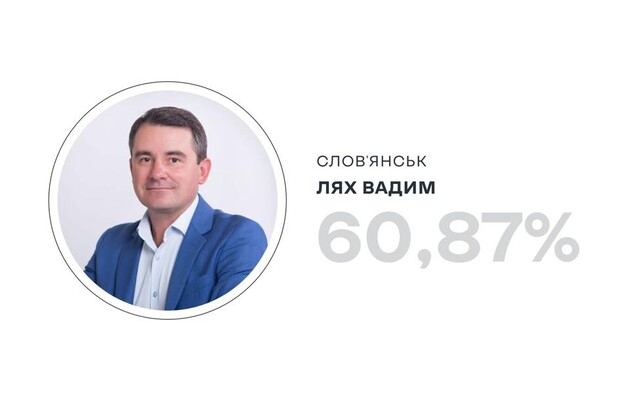 Выборы мэра Славянска выиграл «оппоблоковец» Вадим Лях