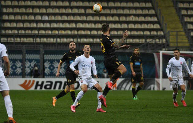 "Заря" пока не набирала очки в нынешнем розыгрыше Лиги Европы