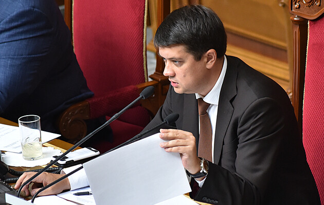 Разумков сподівається повернутися до повноцінної парламентської роботи з наступного тижня