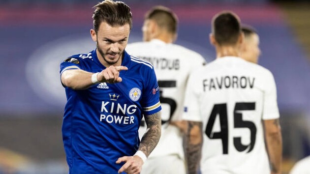 "Зоря" програла "Лестеру" в першому турі