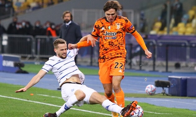 "Динамо" уступило "Ювентусу" дома со счетом 0:2