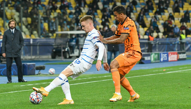 "Динамо" проиграло первый матч "Юве" со счетом 0:2