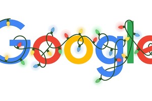 Google посвятил дудл декабрьским праздникам