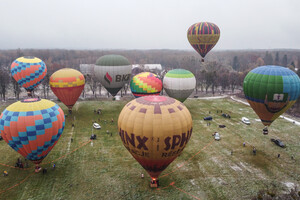 В Киеве прошел фестиваль воздушных шаров 