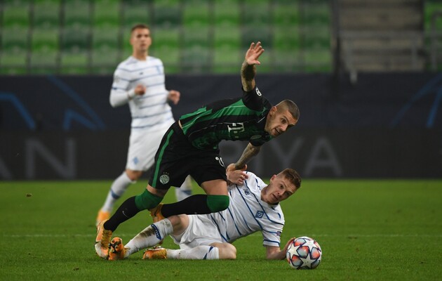 Матч прошел в Киеве без зрителей