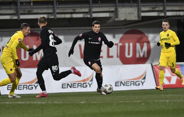 Громов оформив дубль в матчі проти команди "Дніпро-1"