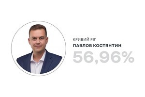 ЦВК офіційно оголосила Павлова з «ОПЗЖ» переможцем виборів мера Кривого Рогу 