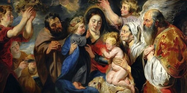 В Брюсселе нашли самую раннюю версию "Святого семейства" Йорданса