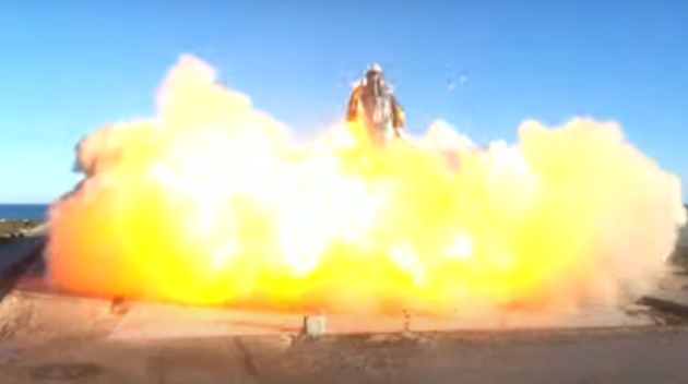 Прототип корабля, на котором Маск планирует отправлять миссии на Марс, уничтожен взрывом