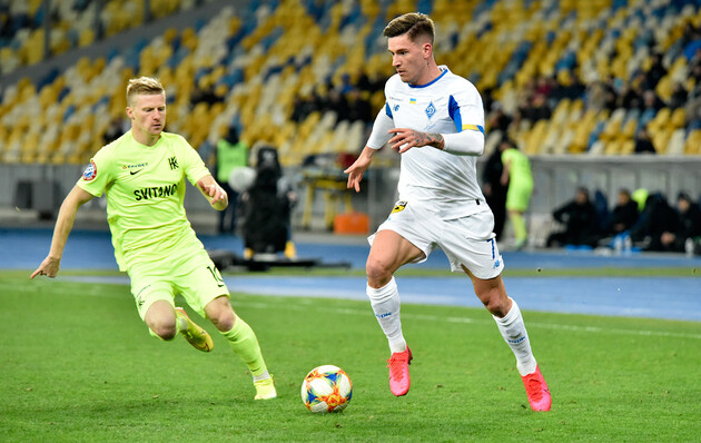 Матч прошел на стадионе "Динамо"