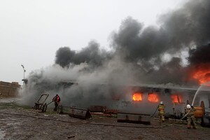 На Тернопільщині сталася масштабна пожежа 