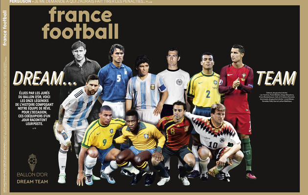  Видання зібрало команду за схемою 3-4-3