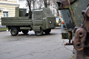 Бойовий автомобіль Луганського прикордонного загону, з позивним Бронежаба, передали до музею