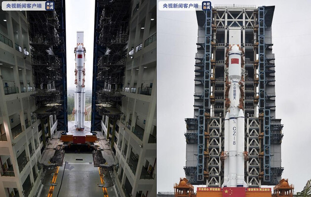 Китай успешно запустил потенциально многоразовую ракету «Чанчжэн-8»