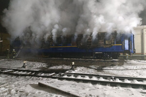 На Полтавщині повністю згорів вагон Укрзалізниці, є жертви 