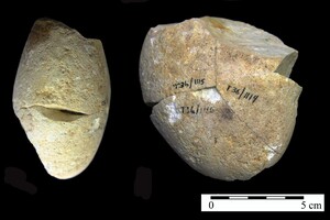 Археологи нашли в Израиле древнейший камень для шлифовки
