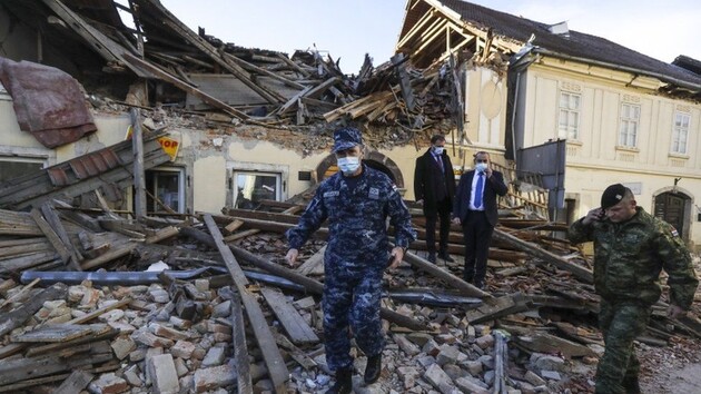 Возросло количество жертв землетрясения в Хорватии