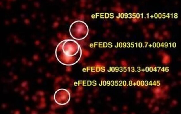 Сверхскопление состоит из восьми скоплений