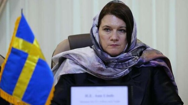 Глава МИД Швеции осуществит первый визит в качестве председателя ОБСЕ в Украину